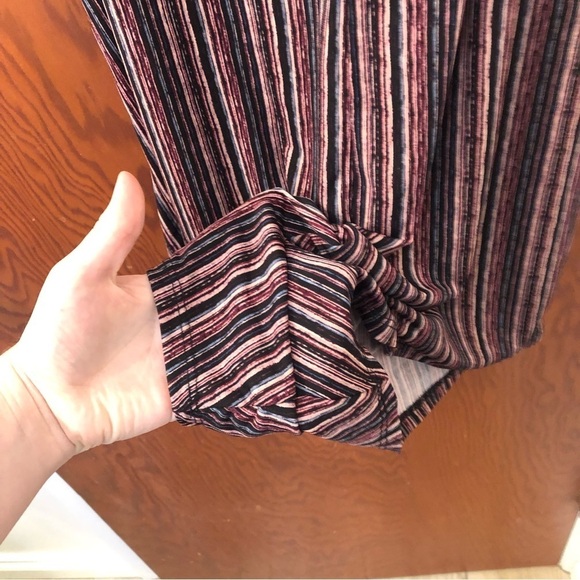 BCBGeneration Pink Striped Multi-colored Romper Size Small - Picture 5 of 11